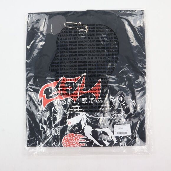 Brain Dead x GEL x Sound & Fury T-Shirt NJ Hardcore Punk Black XL - NWT - Picture 3 of 6